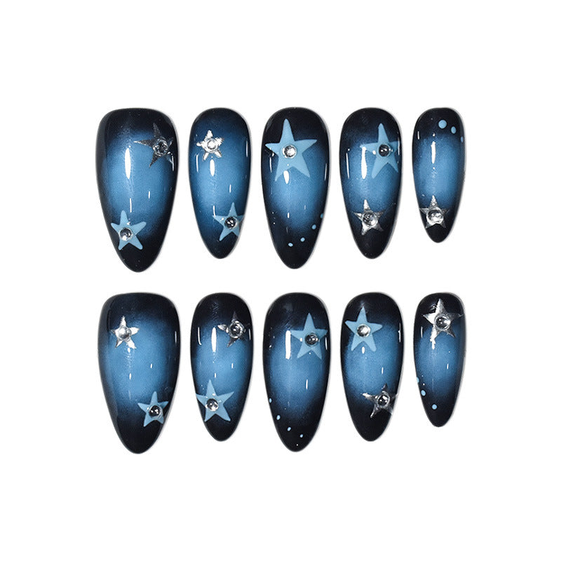 Decorative Starry Nail Art Extensions Bowlift