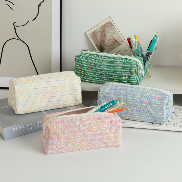 Stylish Textured Pencil Case Bowlift