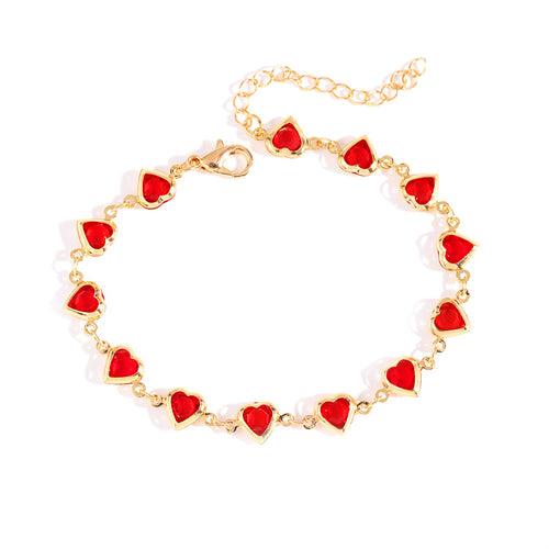 Heart Charm Bracelet Bowlift