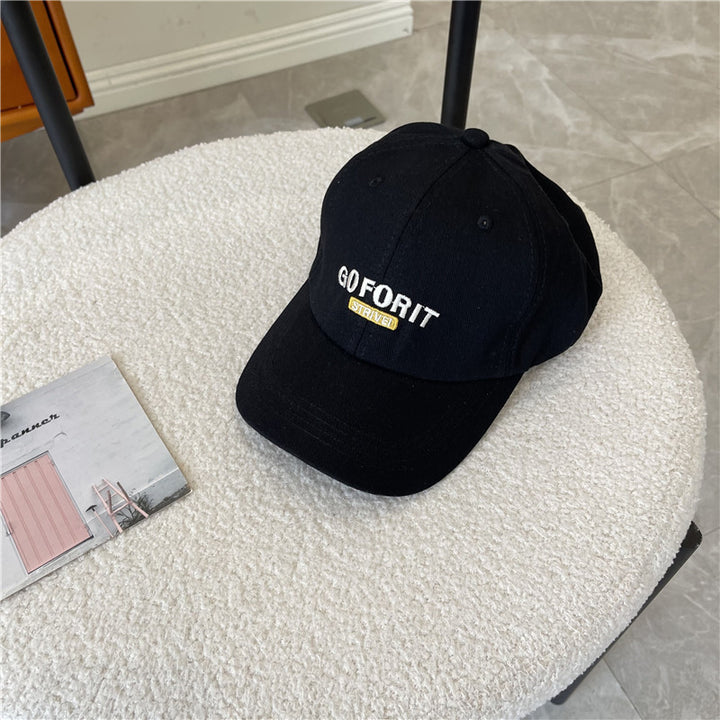 Women's Casual Cotton Adjustable Baseball Cap Bowlift