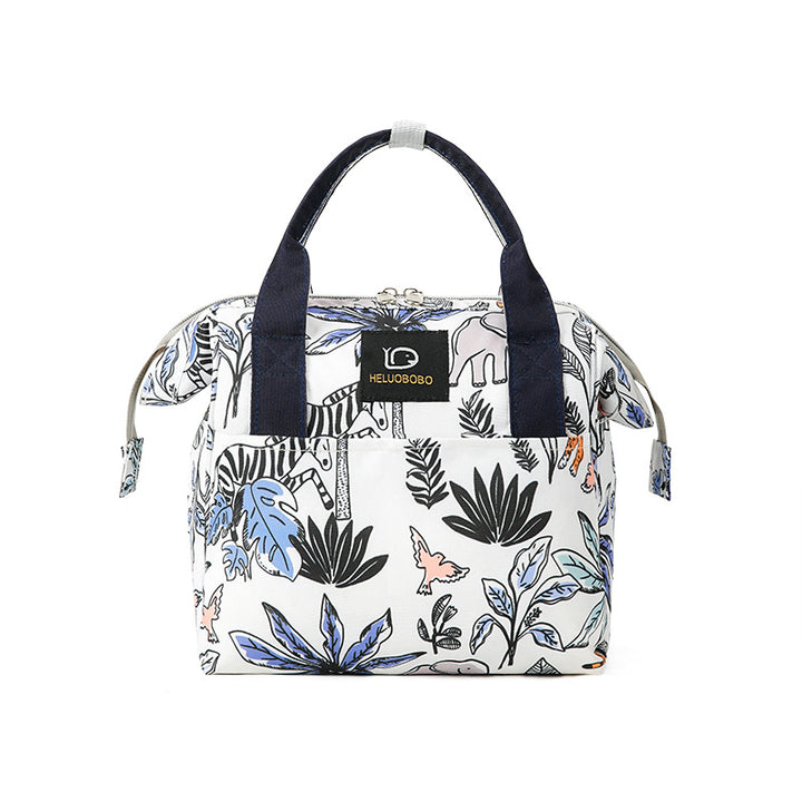 Artistic Printed Insulated Lunch Bag Bowlift