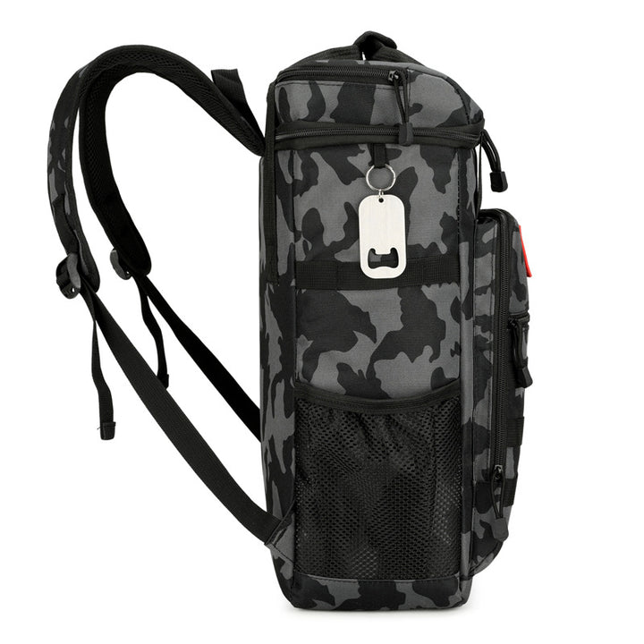 Unisex nan tactical cooling backpack with insulated main compartment, MOLLE front pocket and padded shoulder straps Bowlift