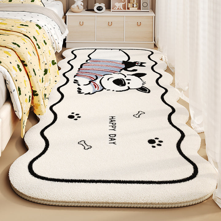 Cute Cartoon Animal-Themed Area Rug