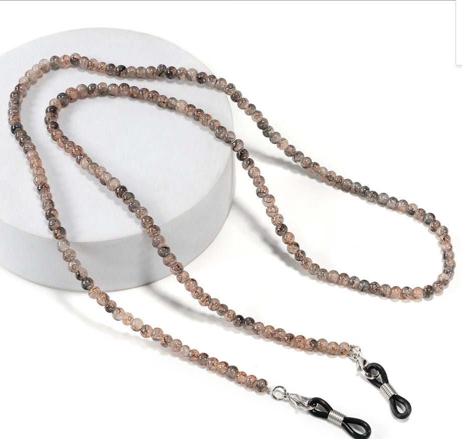 Decorative Beaded Eyewear Chain Bowlift