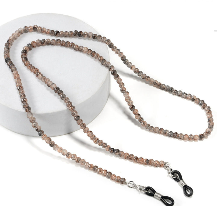 Decorative Beaded Eyewear Chain Bowlift