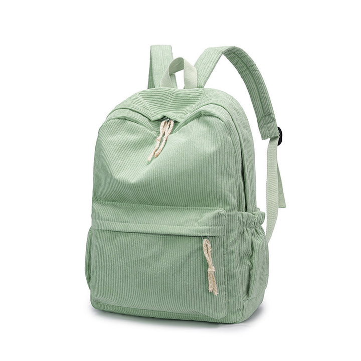 Cord Backpack with Practical Compartments Bowlift