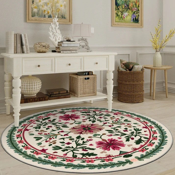 Artistic Floral Area Rug