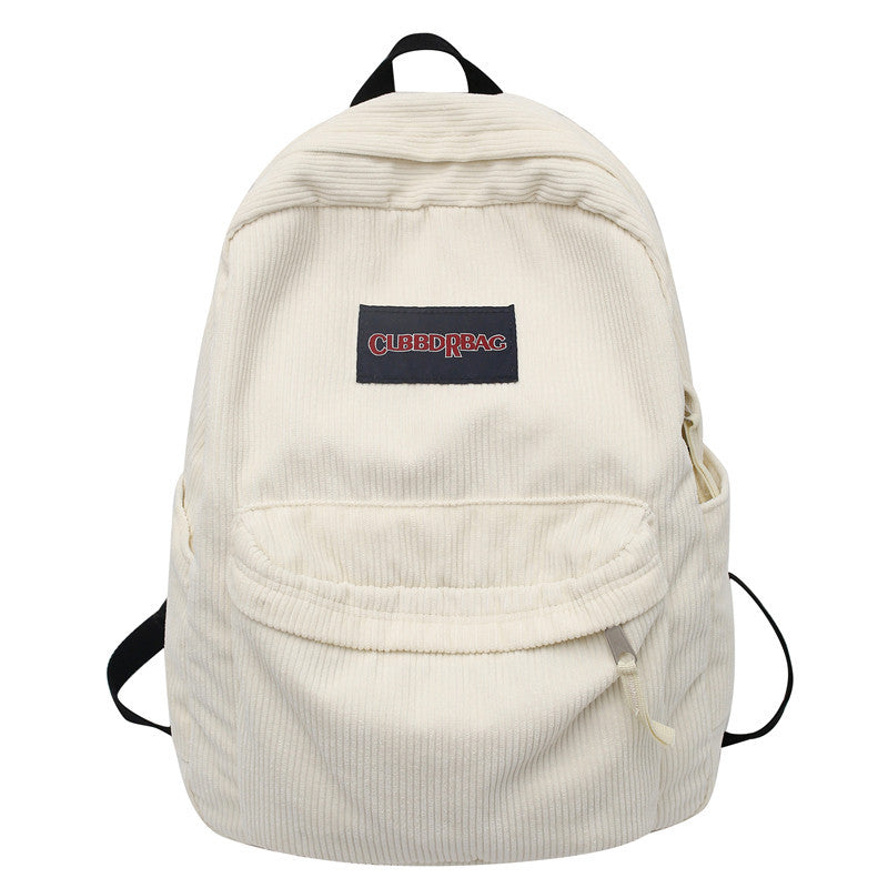 Corduroy Utility School Backpack Bowlift