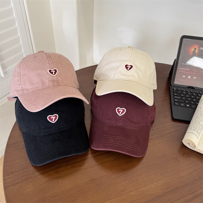 Women's Denim Baseball Cap Bowlift