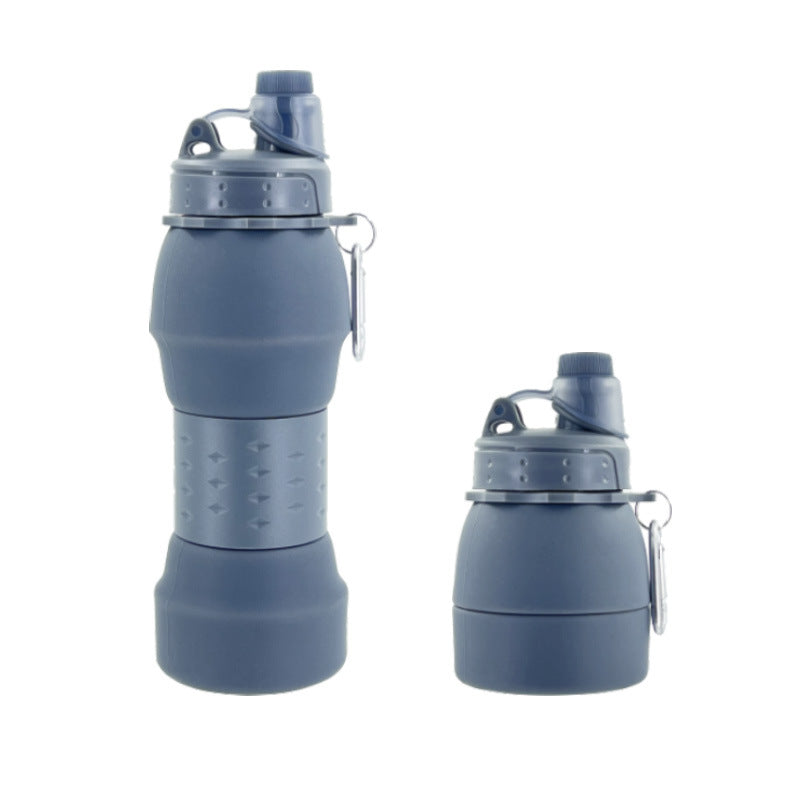 Ladies versatile folding water bottle Bowlift