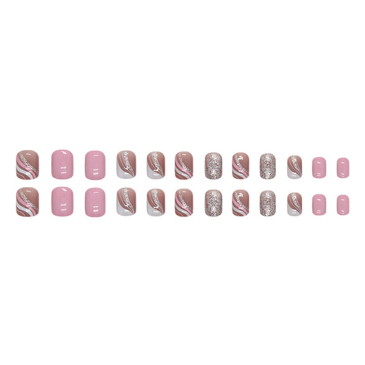 Artistic Glitter Nail Design Set Bowlift