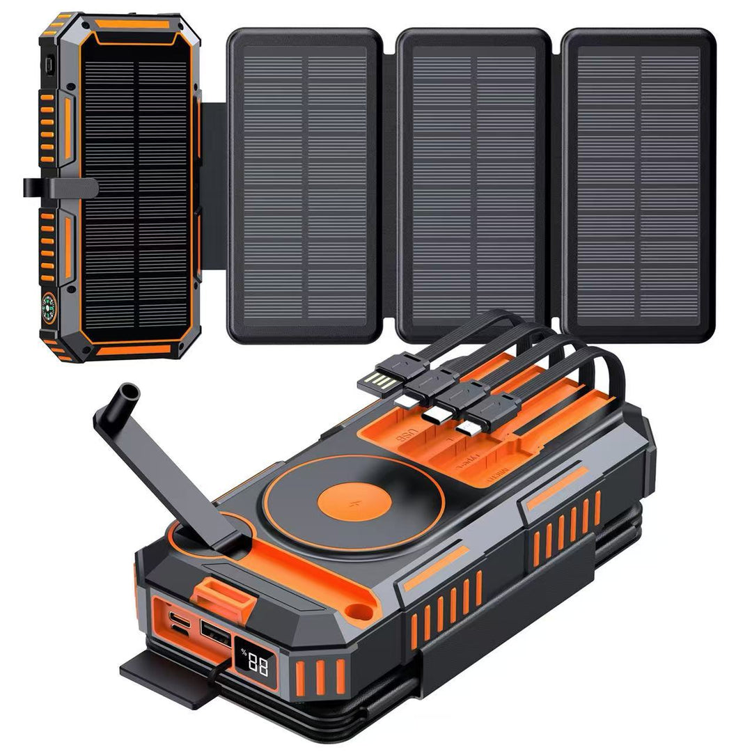 Solar Powerbank with Wireless Charging Function by Bowlift