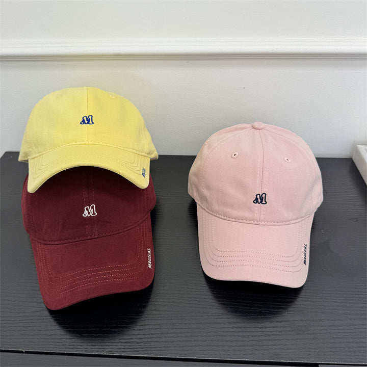 Women's Casual Cotton Adjustable Cap Bowlift