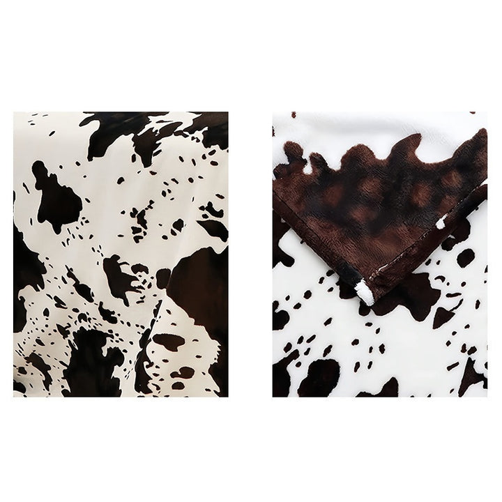 Soft Fabric Zebra Print Fleece Blanket