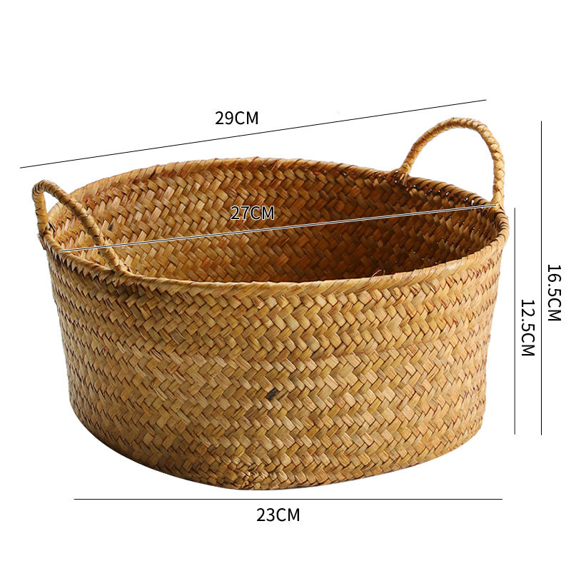 Unisex storage basket made of natural willow material Bowlift
