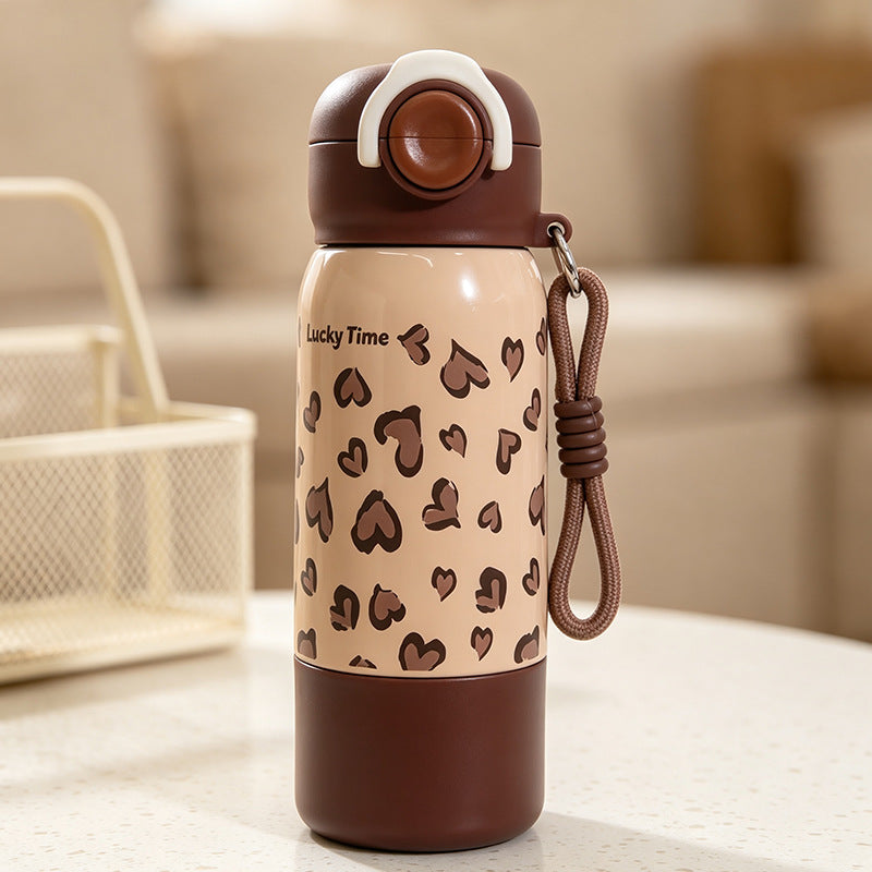 Insulated drinking bottle with practical carry handle Bowlift