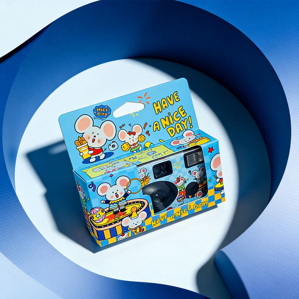 Cartoon-Themed Instant Photography Camera Bowlift