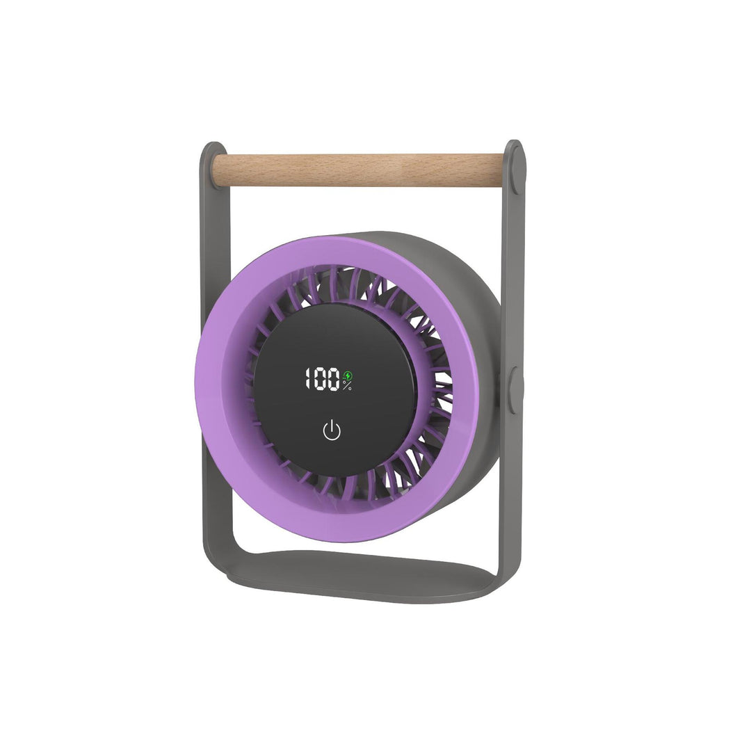 Women's Portable High-Performance Fan with Digital Power Display Bowlift