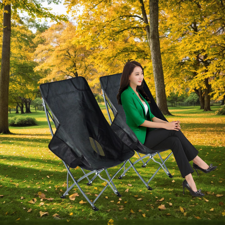 Ladies High-Back Folding Chair Bowlift