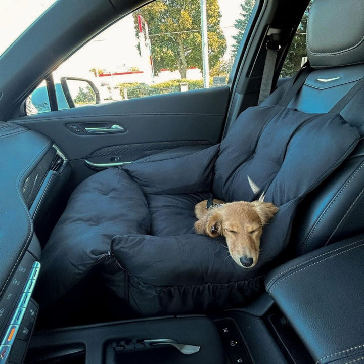 Padded pet car seat Bowlift