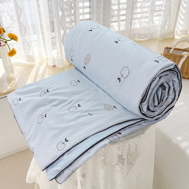 Floral Embroidered Comforter Bowlift