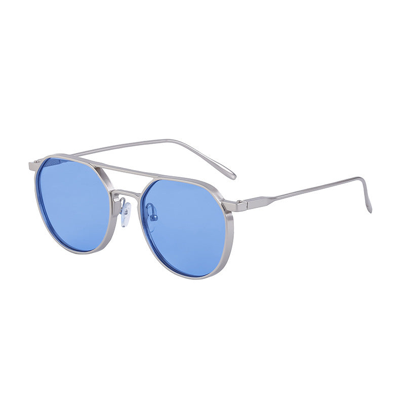 Ladies fashionable sunglasses in stylish round design Bowlift