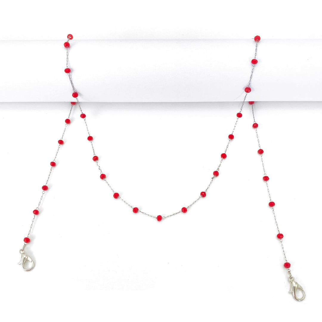 Decorative Beaded Eyewear Chain Bowlift