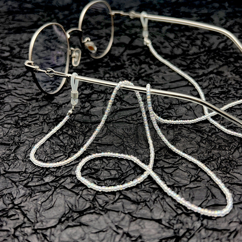 Premium Beaded Eyewear Retainer Chain Bowlift