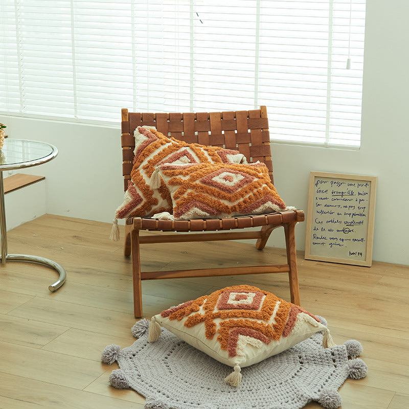 Textured Throw Pillow