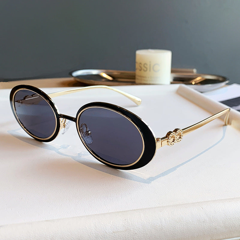 Women's fashionable sunglasses with stylish oceanic design Bowlift