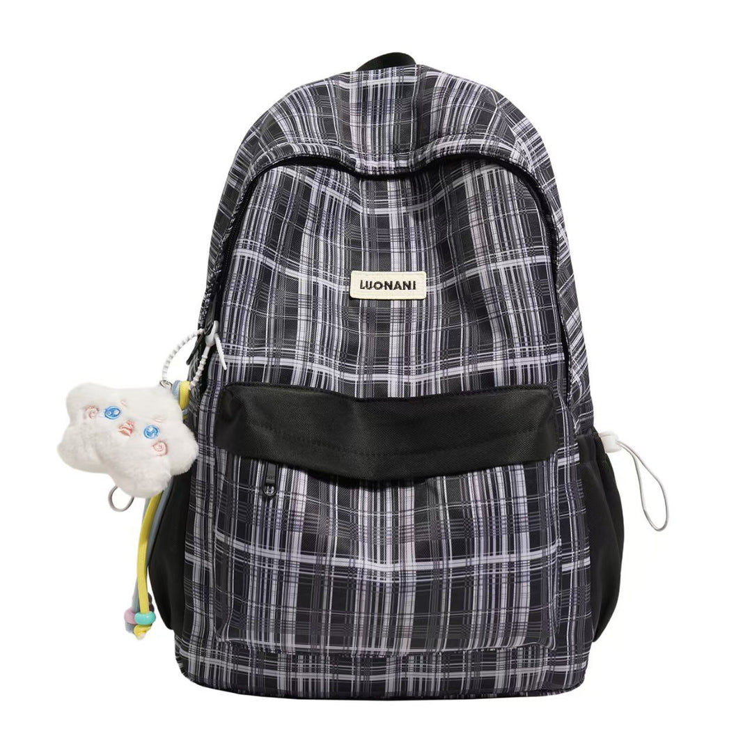 Classic Plaid Backpack Bowlift