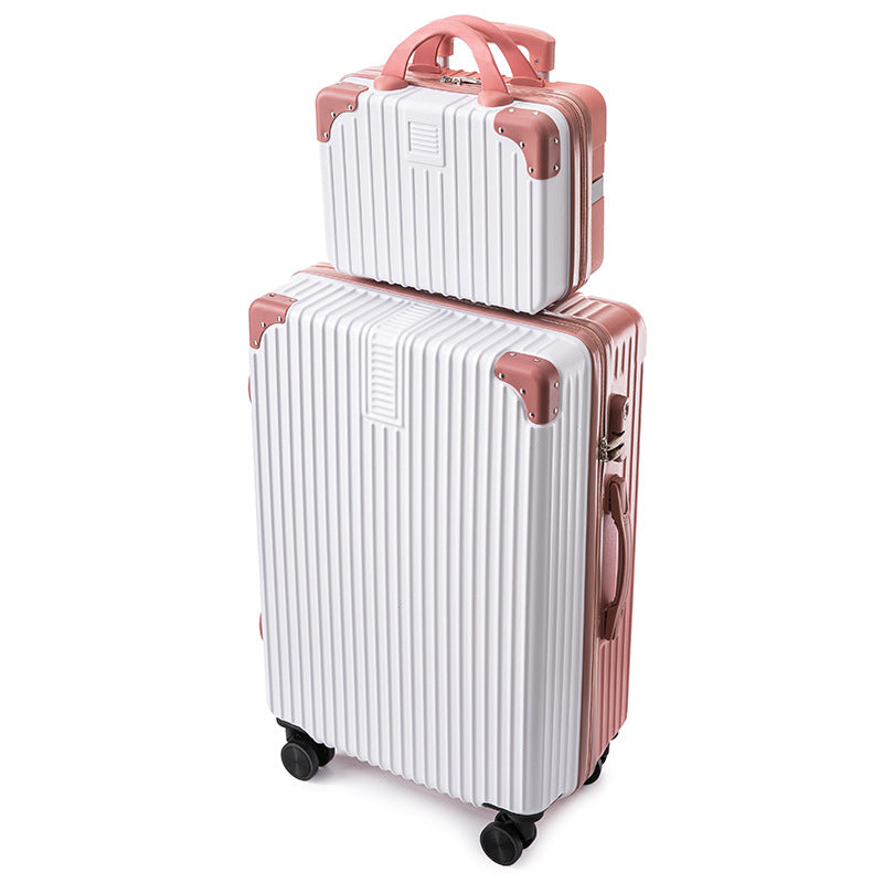 Dual-Layer Hard-Shell Luggage Set Bowlift