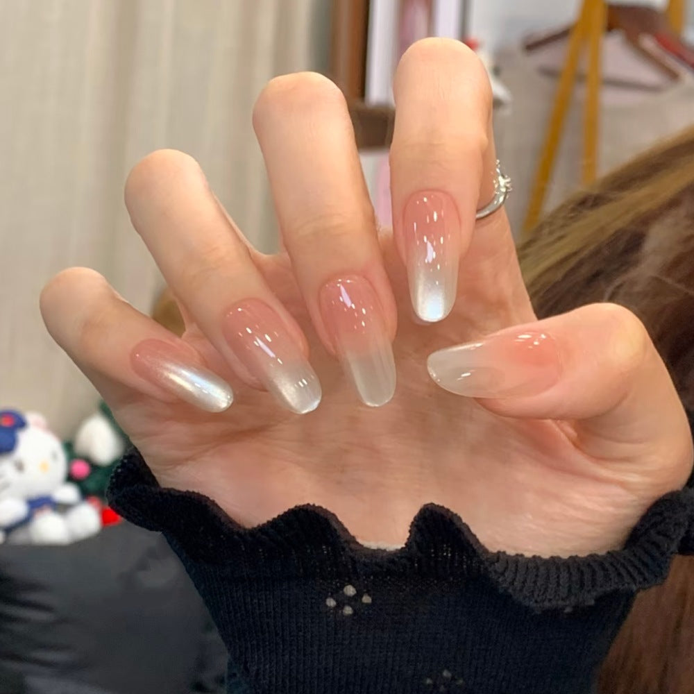 Ombre Press-On Nail Art Set Bowlift