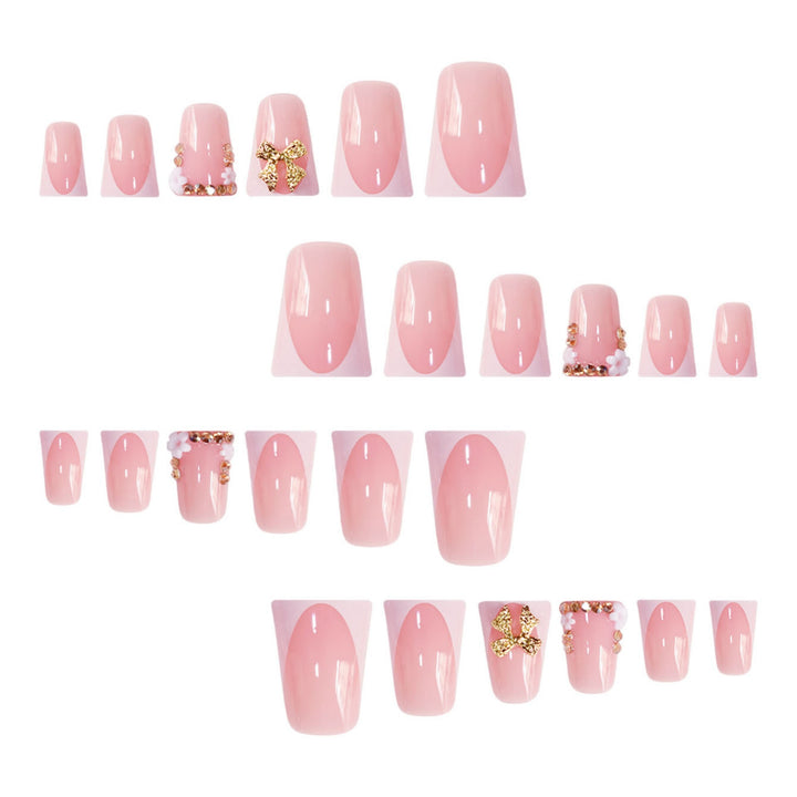 Decorative Press-On Nail Art Set Bowlift