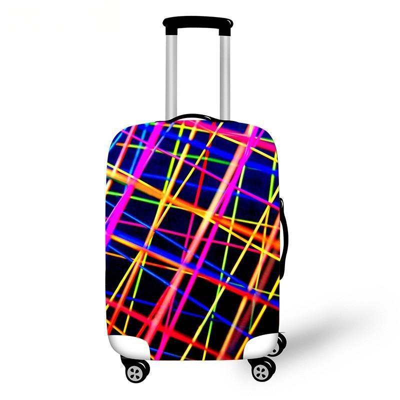 Women's hard shell suitcase with diverse floral design Bowlift
