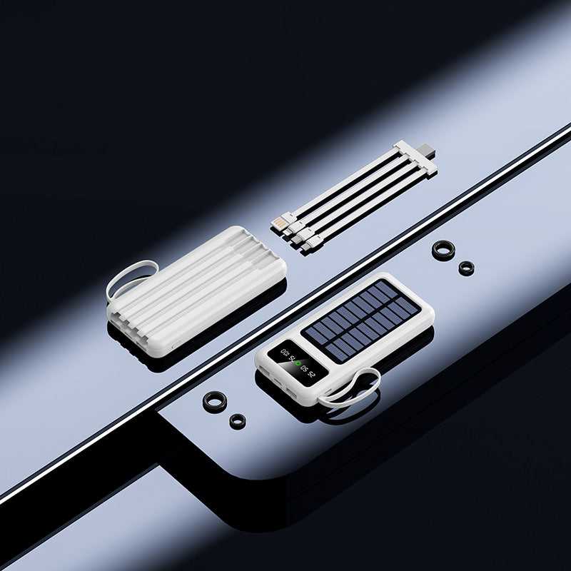 Solar Powerbank with high-performance charging technology and digital charge level indicator Bowlift