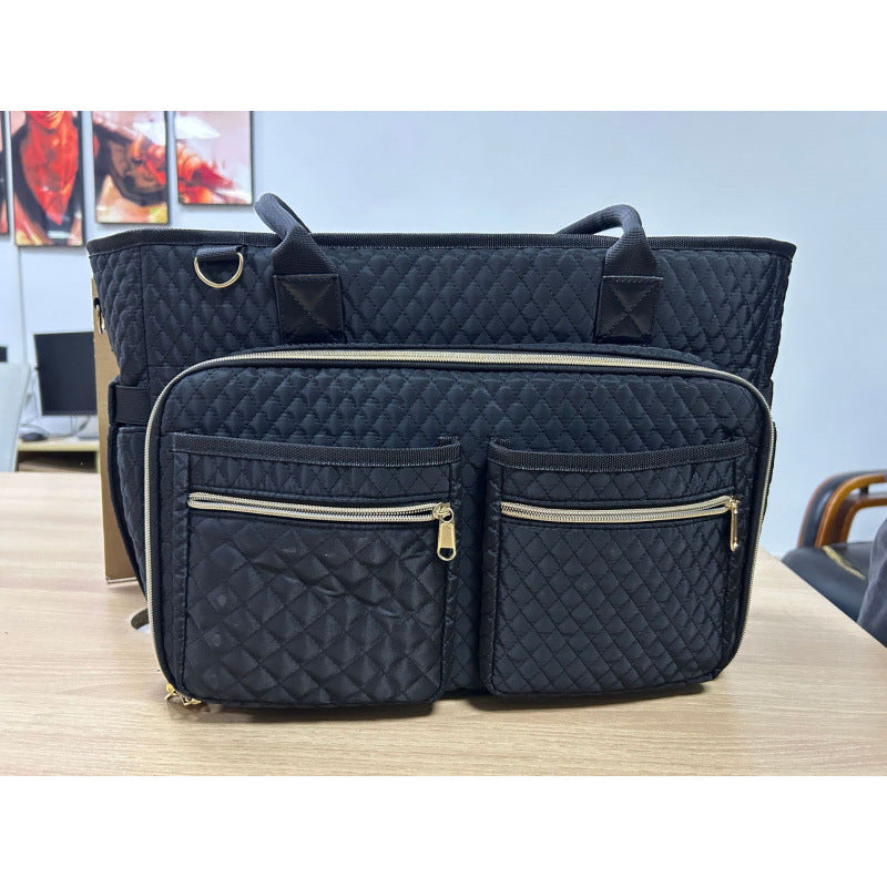 Stylish and Spacious Tote Bag with Versatile Compartments Bowlift