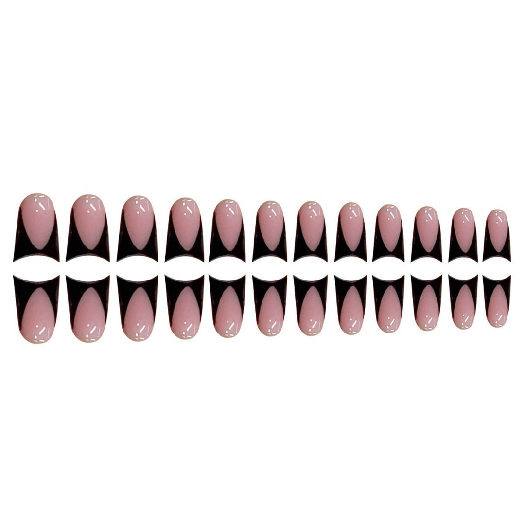 Elegant Stiletto Press-On Nail Extensions Bowlift