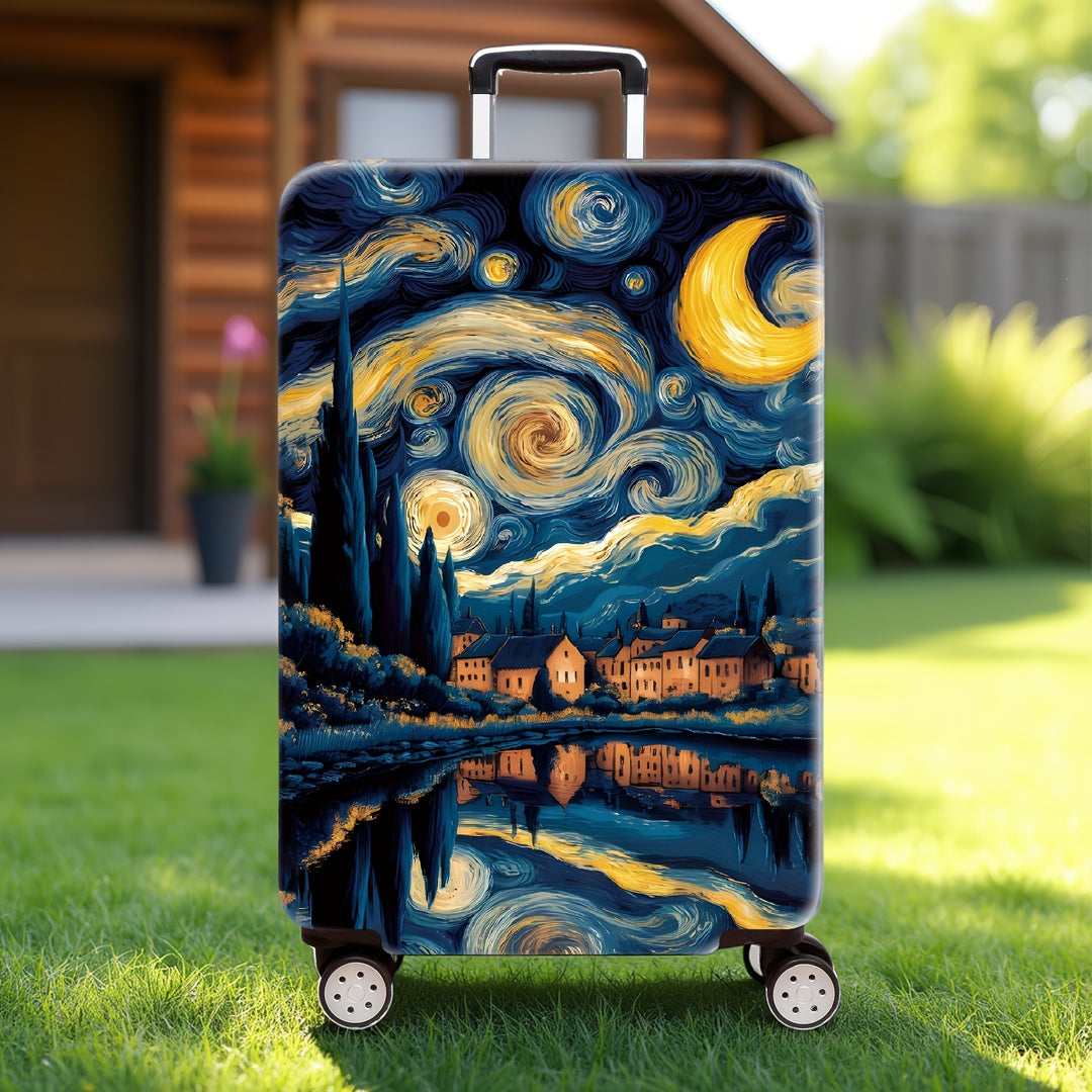 Artistic Inspired Hard Shell Luggage Bowlift