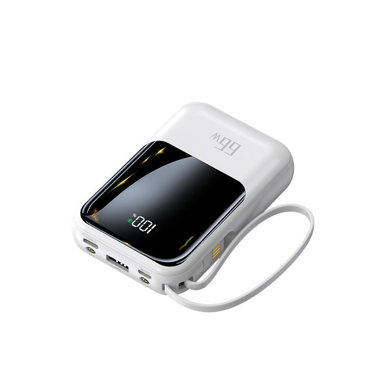 Multifunctional power bank with digital charging display Bowlift