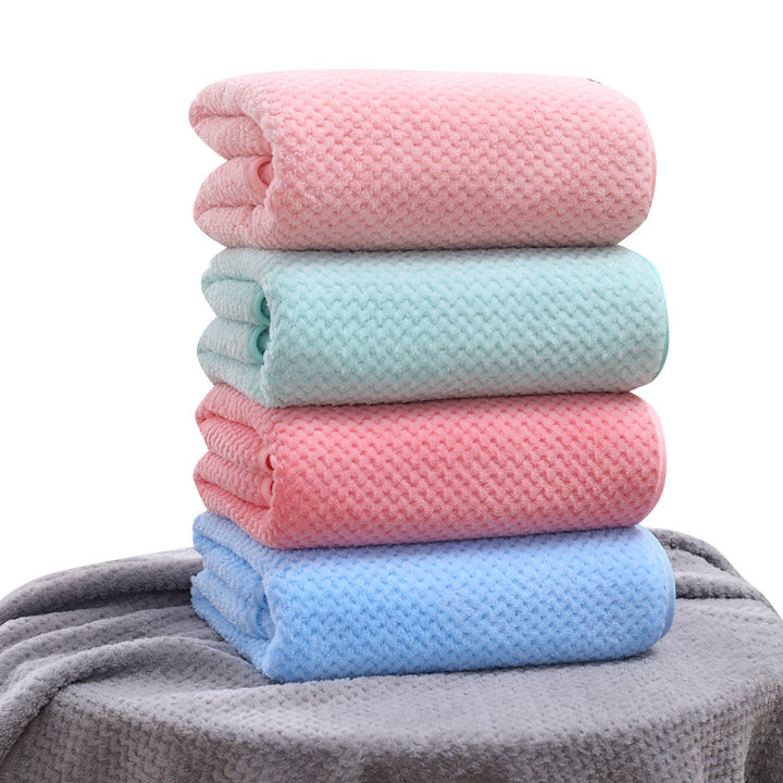 Waffle Weave Lightweight Absorbent Bath Towel Bowlift