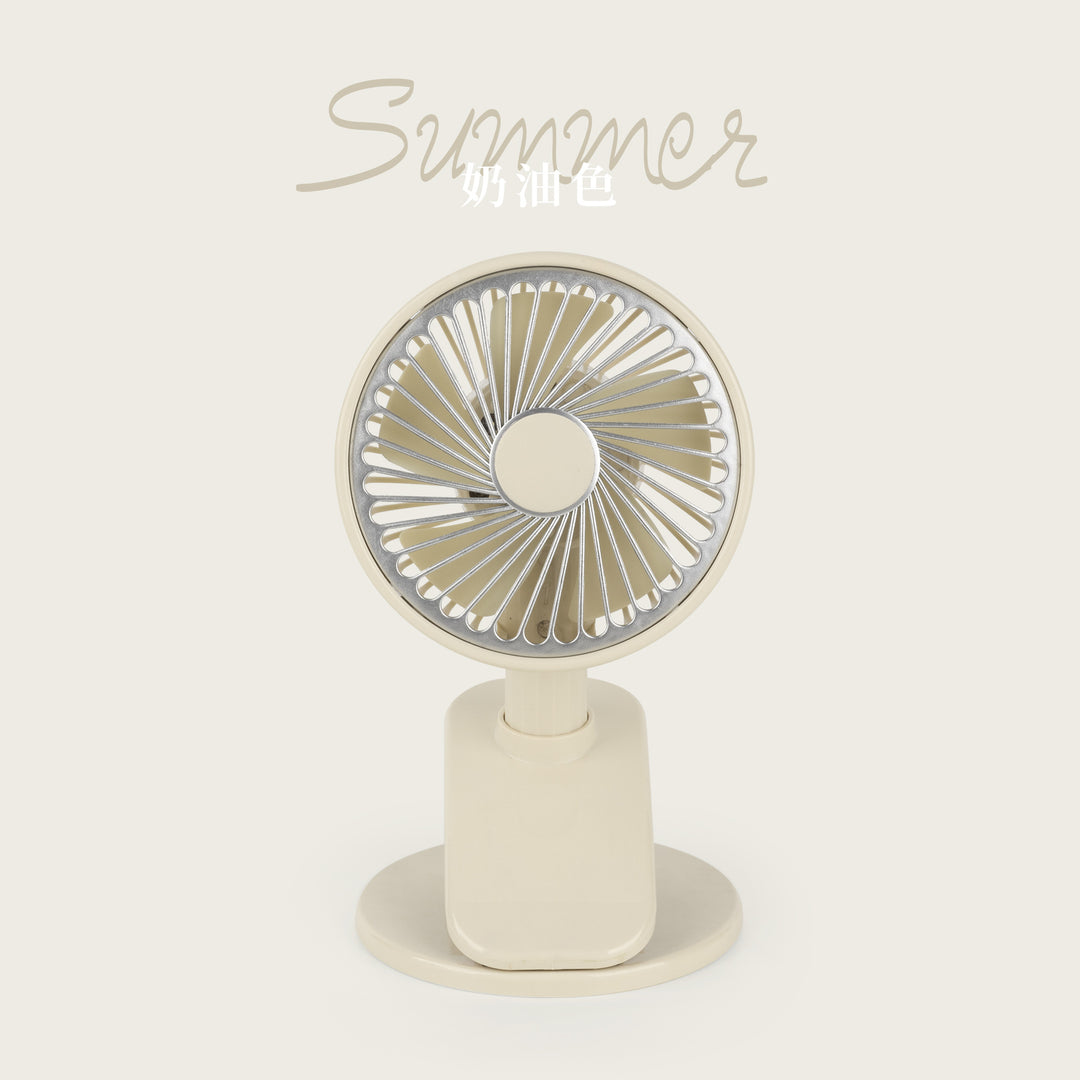 Women's Portable Table Fan with Flexible Tilt Bowlift