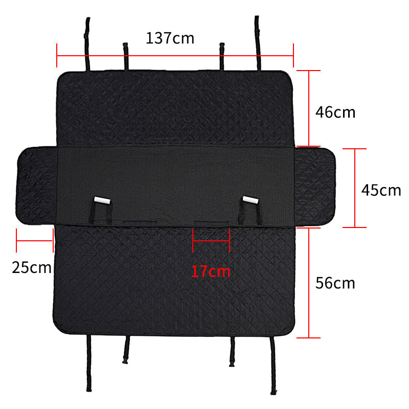 Premium Quilted Backseat Protector