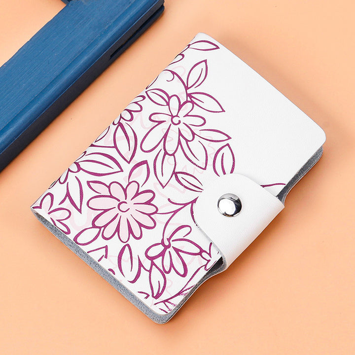 Floral Design Wallet Bowlift