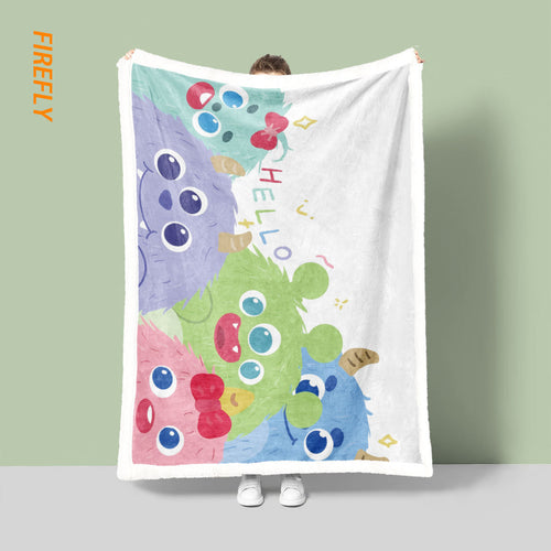 Fun Monster-Themed Blanket