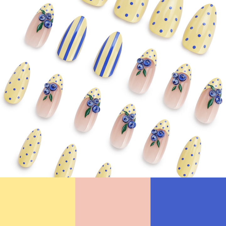 Artful stiletto nails with floral accents and colorful patterns Bowlift