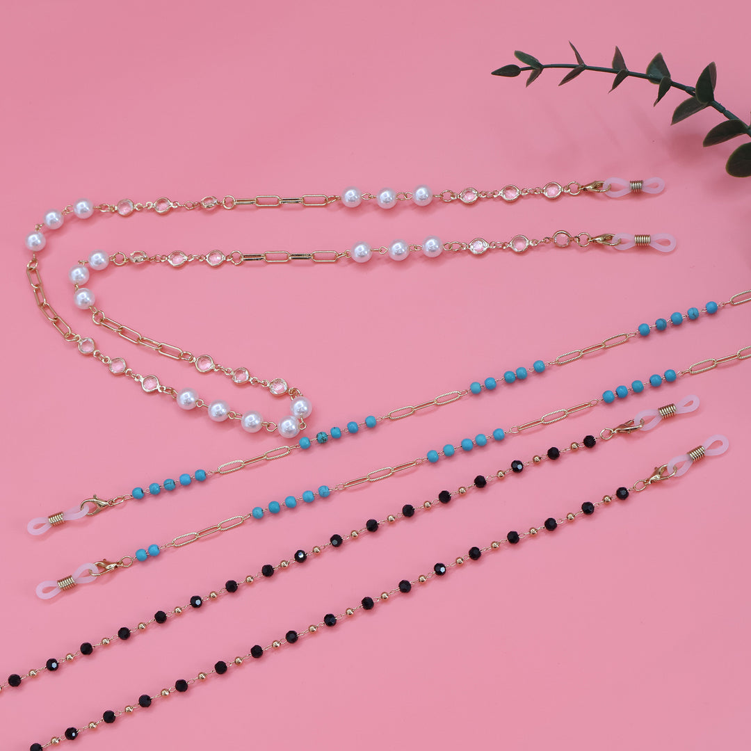 Elegant Pearl Beaded Necklace Bowlift
