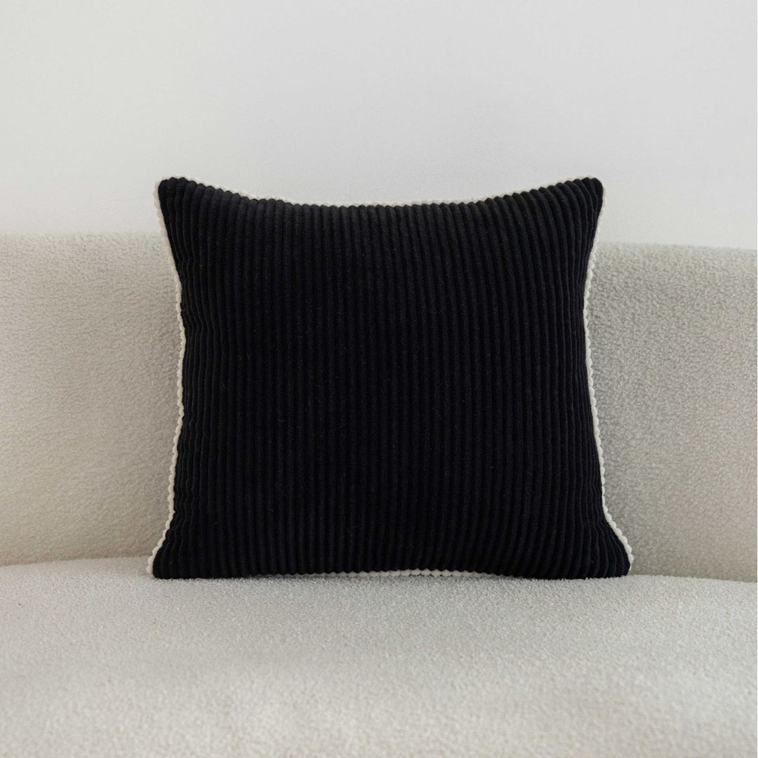 Textured Corduroy Decorative Pillow
