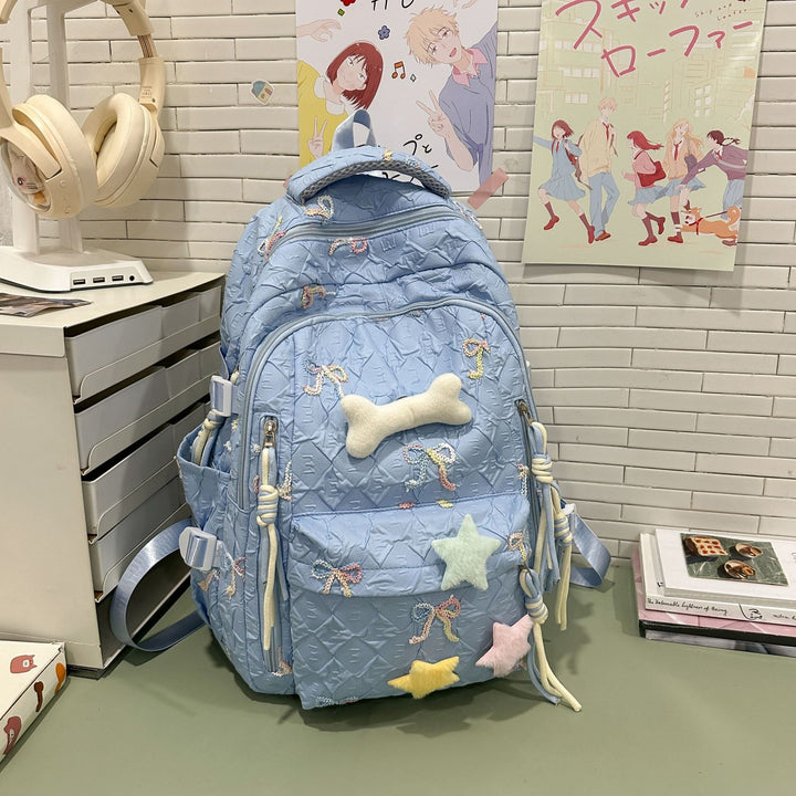 Embroidered Playful Backpack