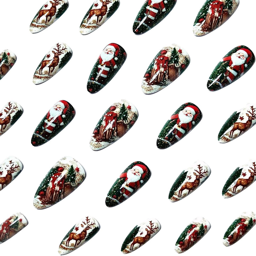 Christmas Art Nails Bowlift